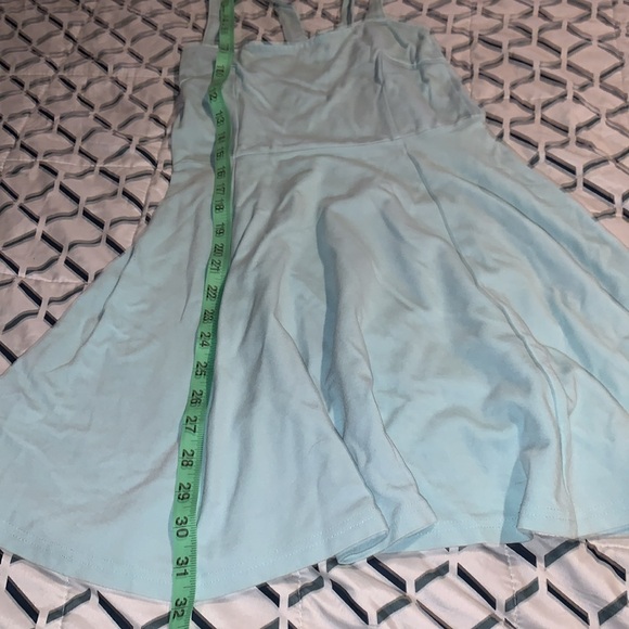 Divided H&M XS Mint Green Tennis Prep style strappy stretchy dress nwot - Picture 8 of 8